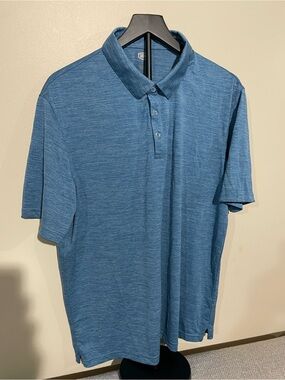 Berkley Jensen Men's Blue Polo - XL